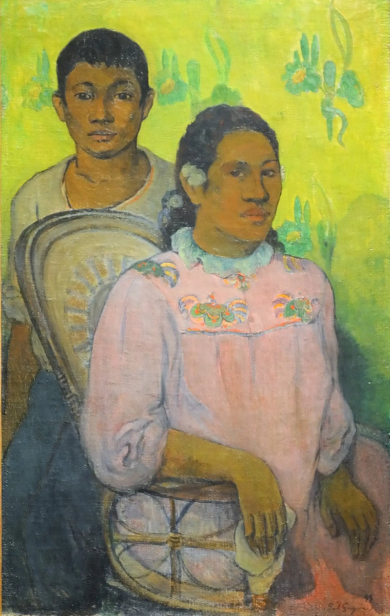 Ung Jente og Gutt - Paul Gauguin
