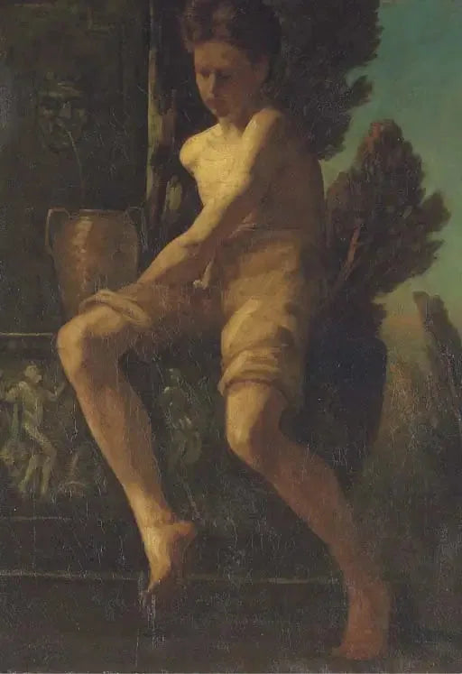 Ung gutt som sitter ved en fontene - Herbert Draper

Source:
Jeune garçon assis près d'une fontaine - Herbert Draper