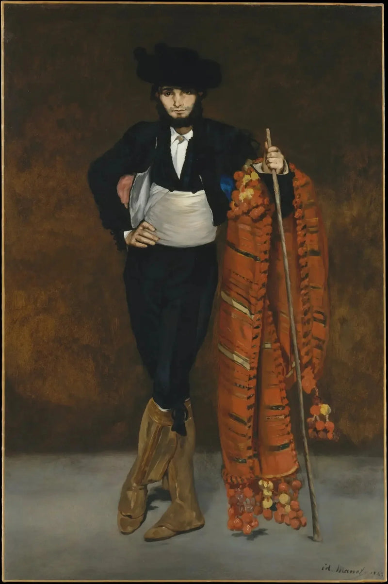 Ung mann i majokostyme - Édouard Manet