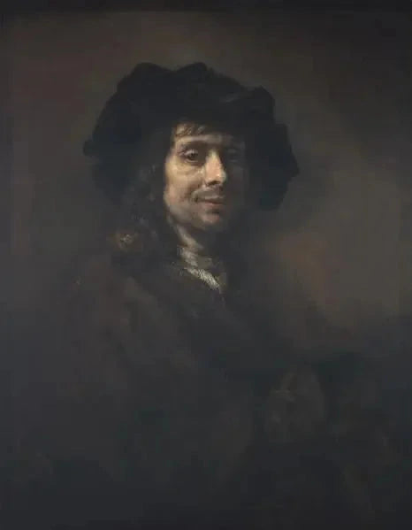 Portrett av en ung mann, kanskje en kunstner - Rembrandt