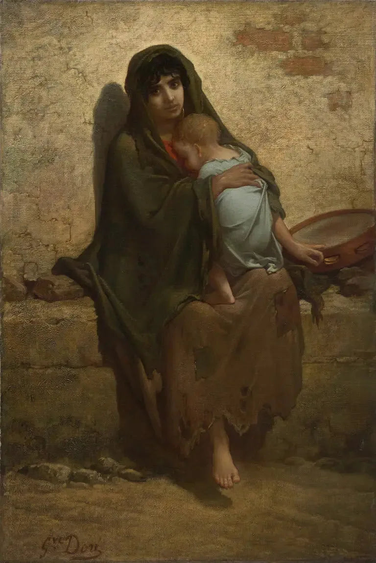 Ung romani mor - Gustave Doré