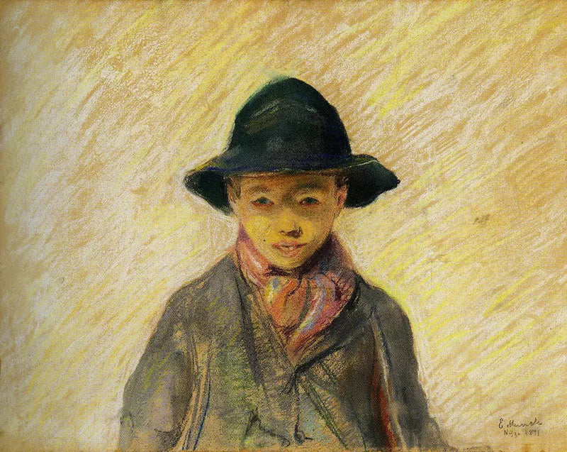 Ung Fisker fra Nice - Edvard Munch