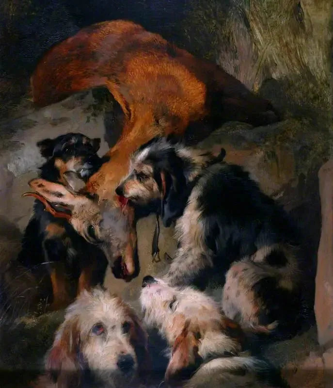 Unge hjort og jakthunder - Edwin Henry Landseer

Source:
Jeunes chevreuils et chiens courants - Edwin Henry Landseer