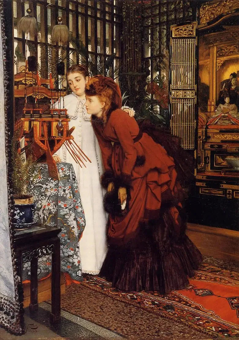 Unge kvinner som ser på japanske artikler - James Tissot

Source:
Jeunes femmes regardant des articles japonais - James Tissot