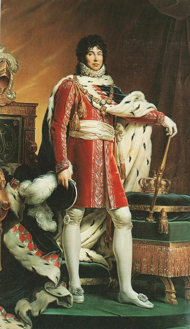 Joachim Ier Murat, konge av Napoli - François Gérard

Source:
Joachim Ier Murat, roi de Naples - François Gérard