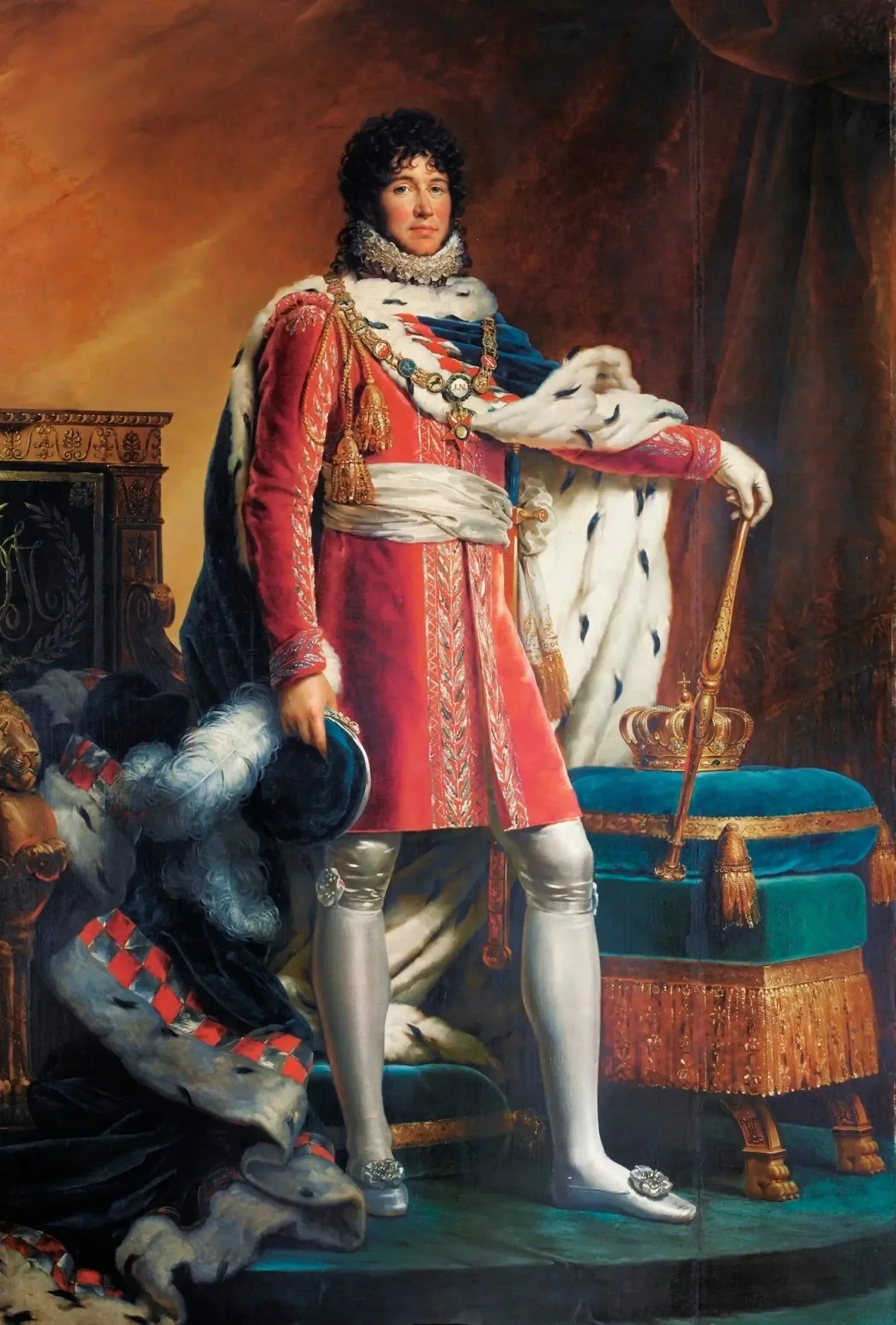 Joachim Murat, roi de Naples - François Gérard image 3 tableau peint à l’huile sur toile