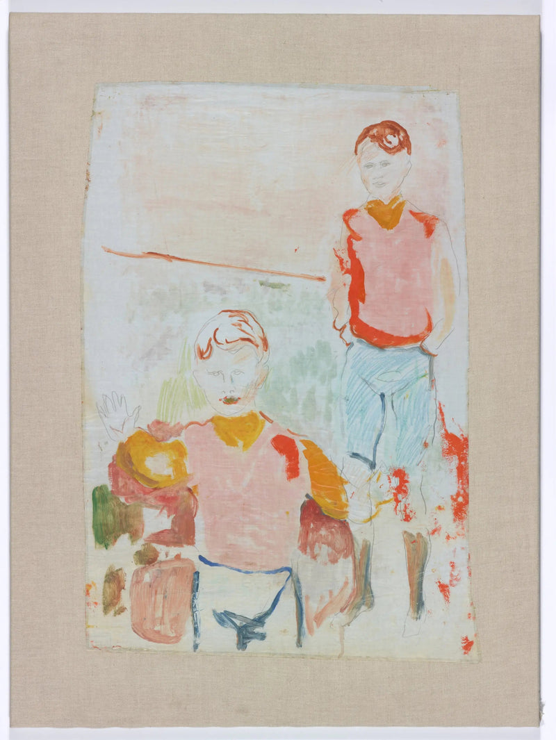 Johan Martin og Sten Stenersen - Edvard Munch