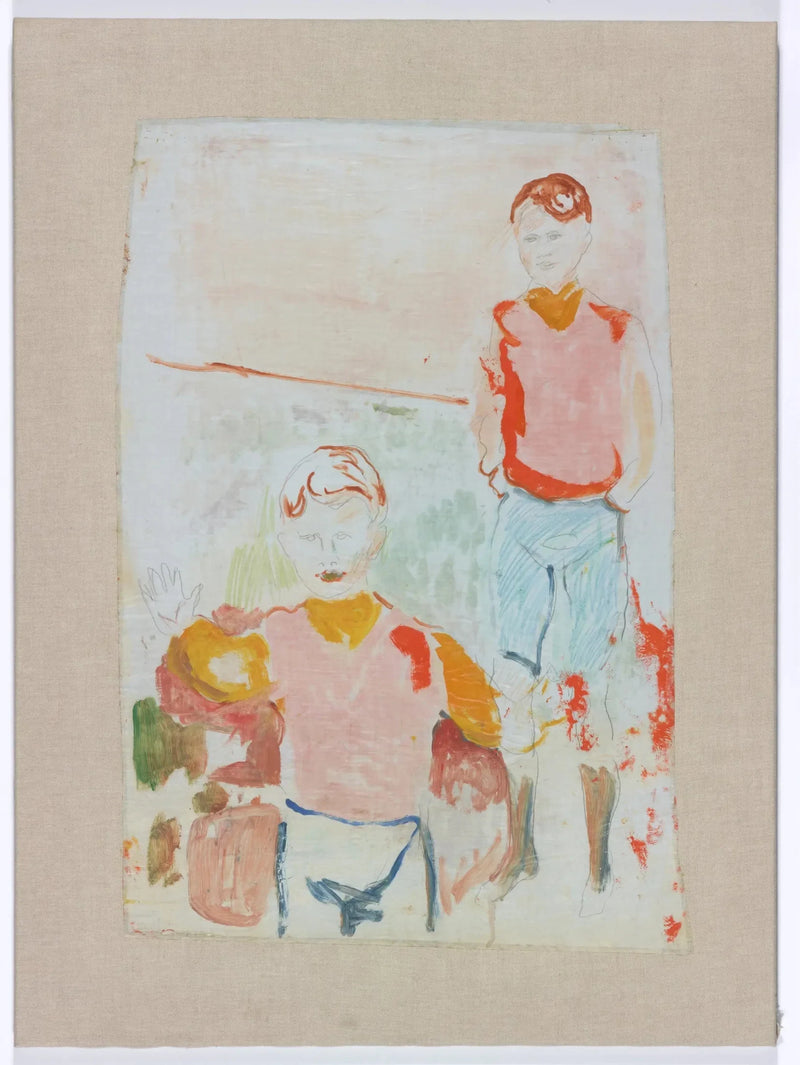 Johan Martin og Sten Stenersen - Edvard Munch