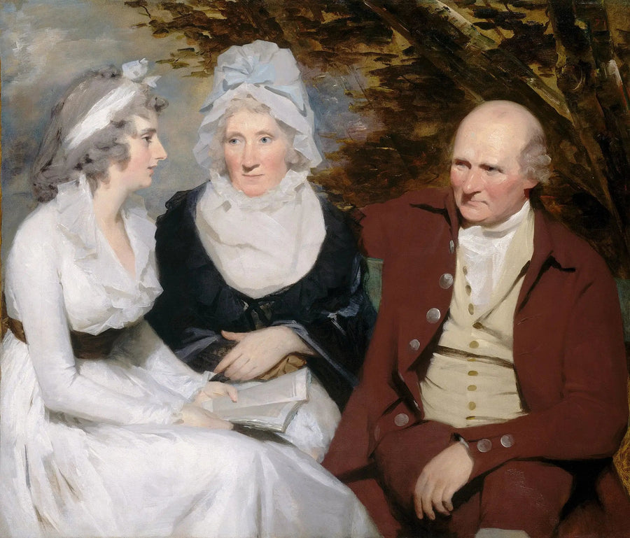 John Johnstone, Betty Johnstone og Frøken Wedderburn - Henry Raeburn