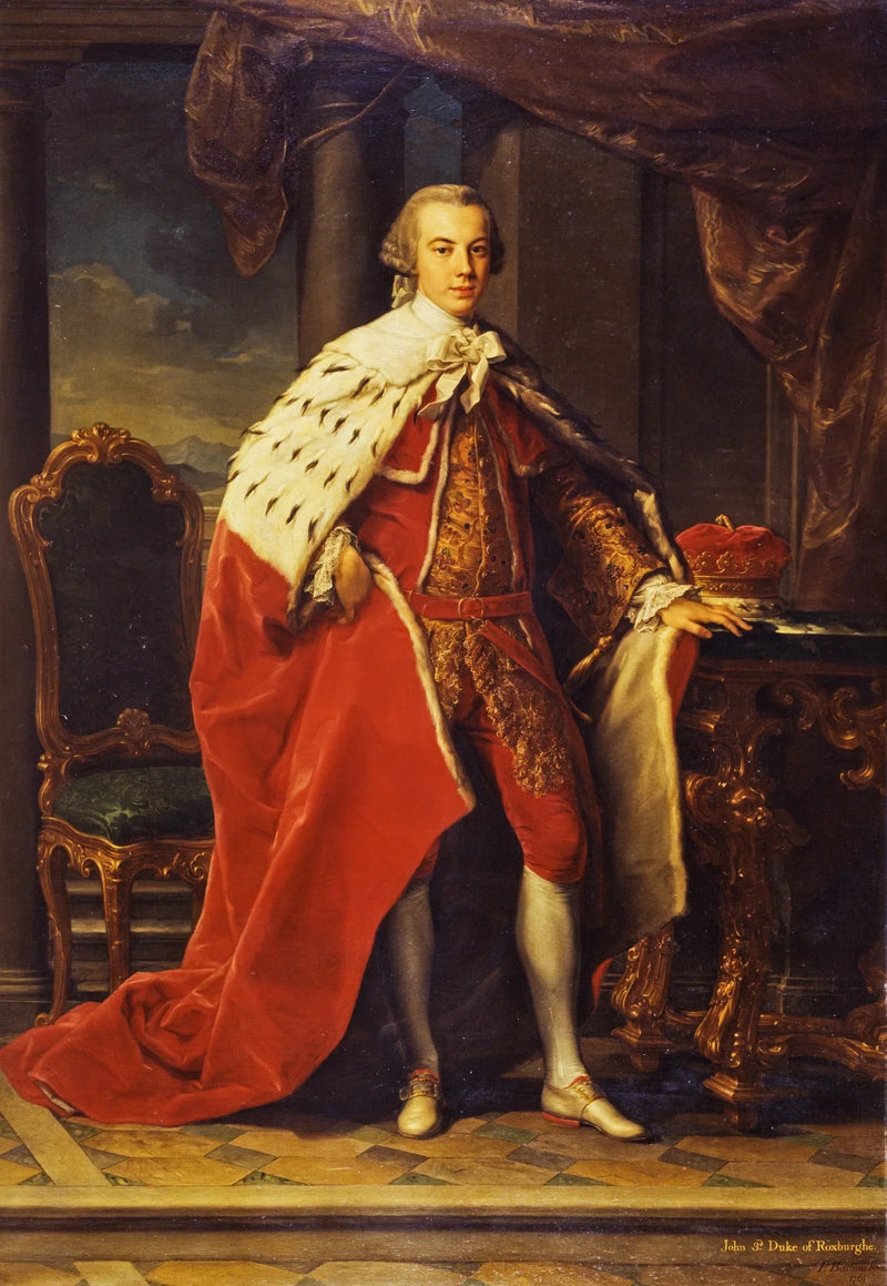 John Ker, 3. hertug av Roxburghe, 1740 - 1804. Bibliofil - Pompeo Batoni