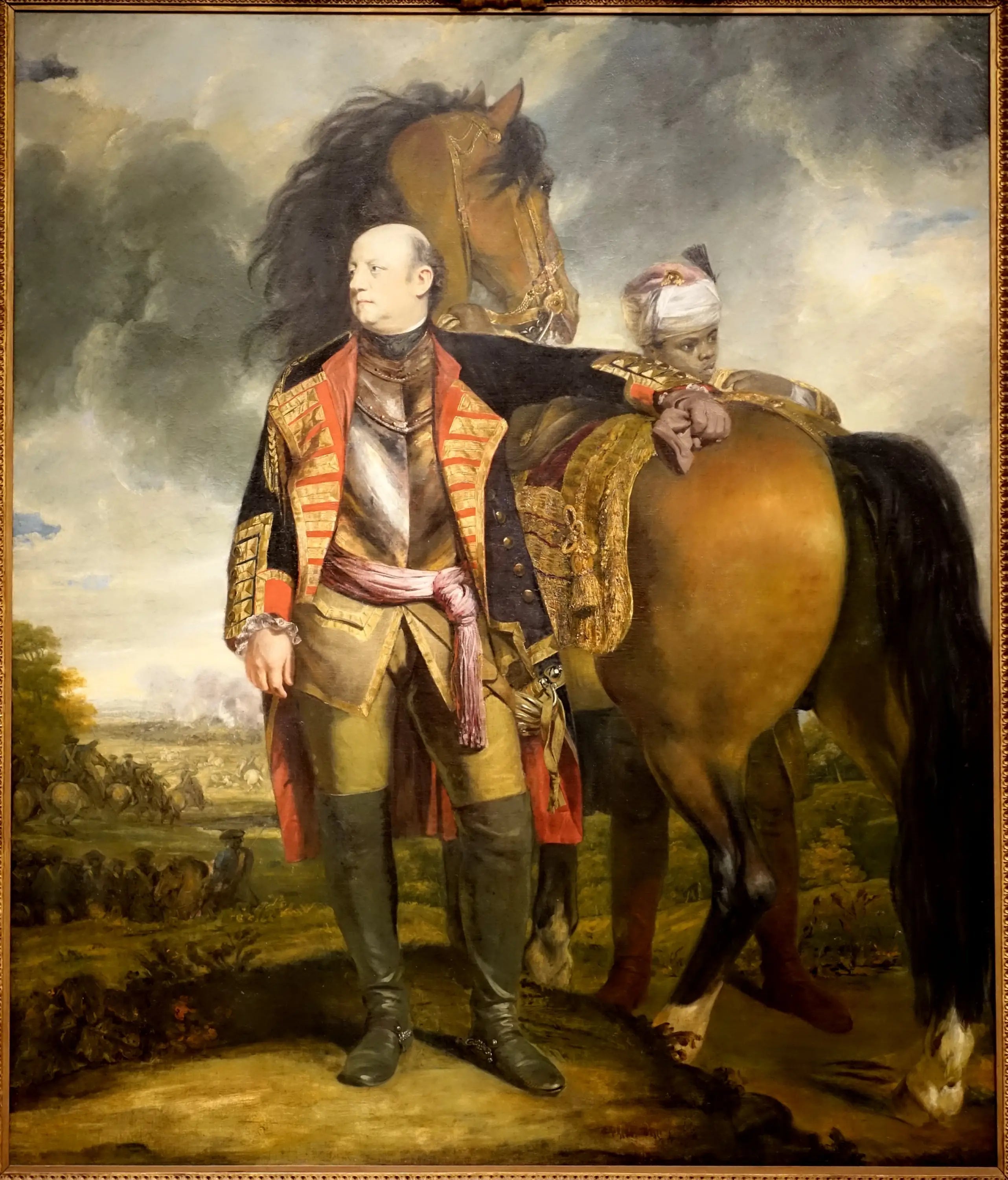 John Manners, marquis de Granby - Joshua Reynolds image 1 tableau peint à l’huile sur toile