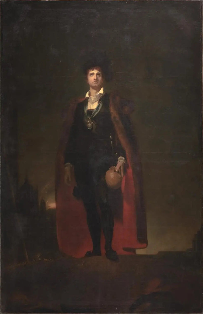 John Philip Kemble i rollen som Hamlet - Thomas Lawrence