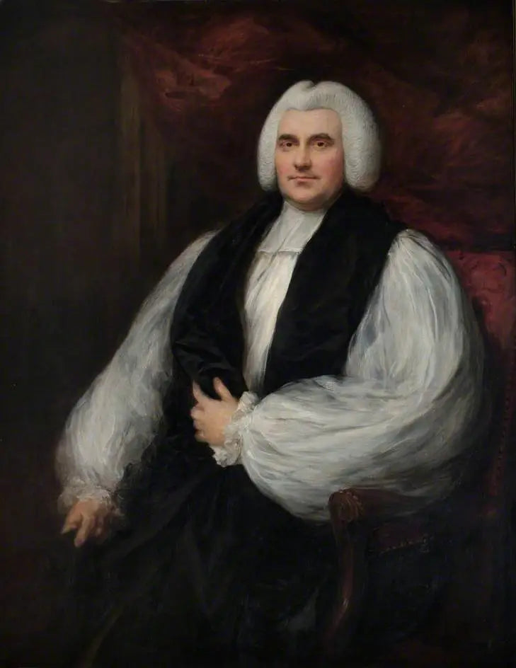 John Warren (1730–1800), biskop av Bangor - Thomas Gainsborough

Source:
John Warren (1730–1800), évêque de Bangor - Thomas Gainsborough