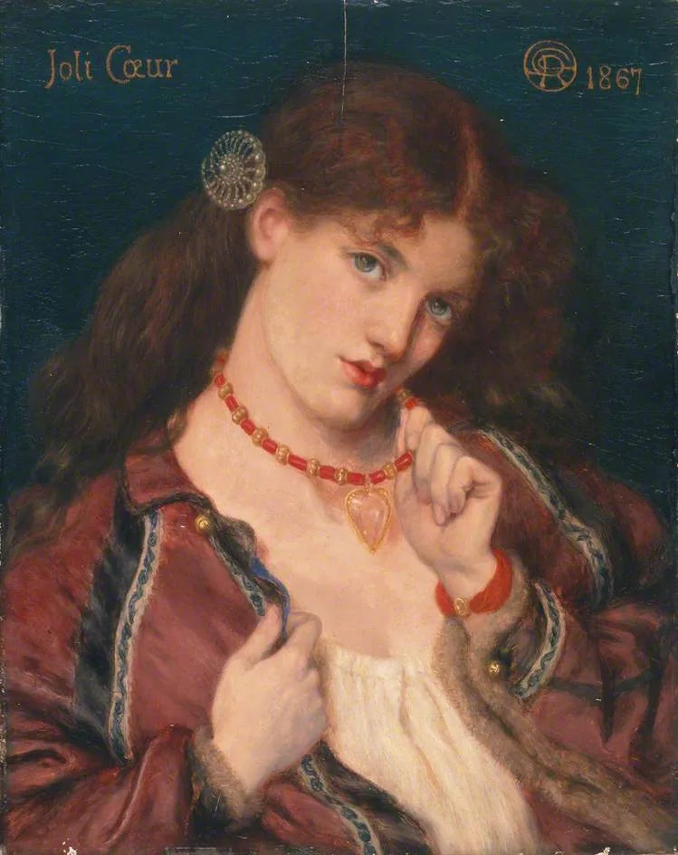 Vakker Hjerte - Dante Gabriel Rossetti