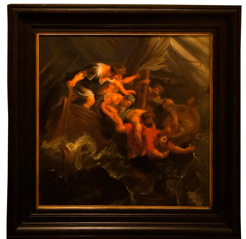Jonas kastet ut i sjøen - Peter Paul Rubens