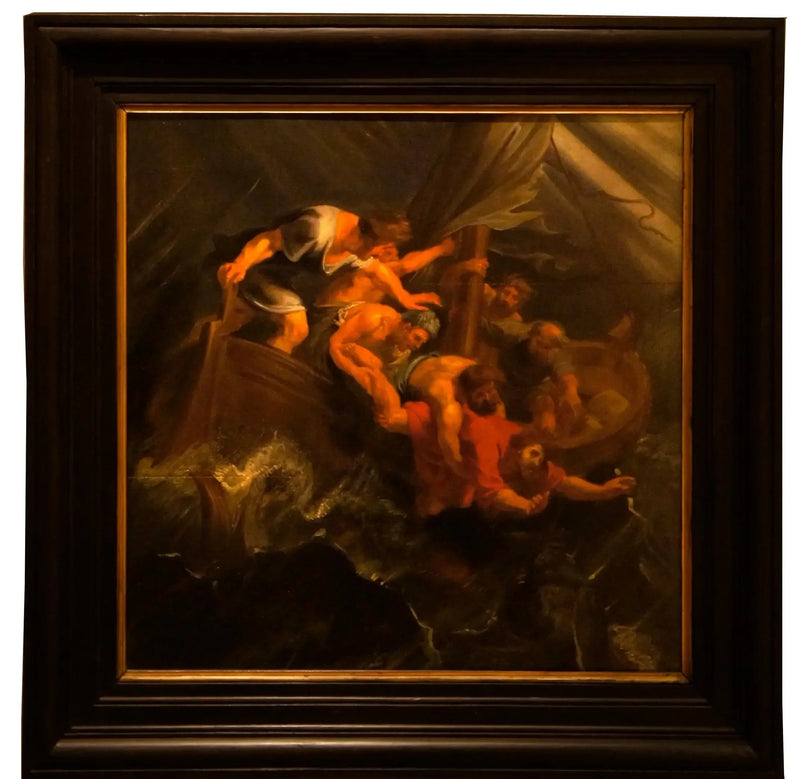 Jonas kastet ut i sjøen - Peter Paul Rubens
