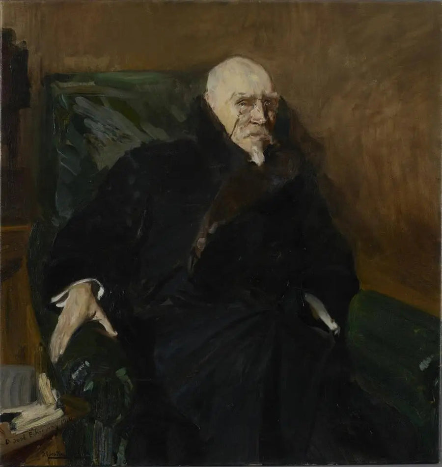 José Echegaray og Eizaguirre - Joaquín Sorolla