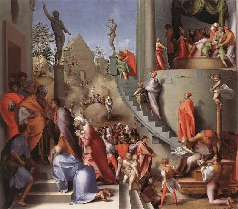 Josef i Egypt - Pontormo
