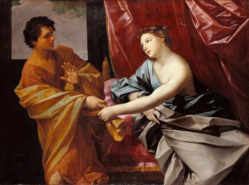 Joseph og Potifars kone - Guido Reni