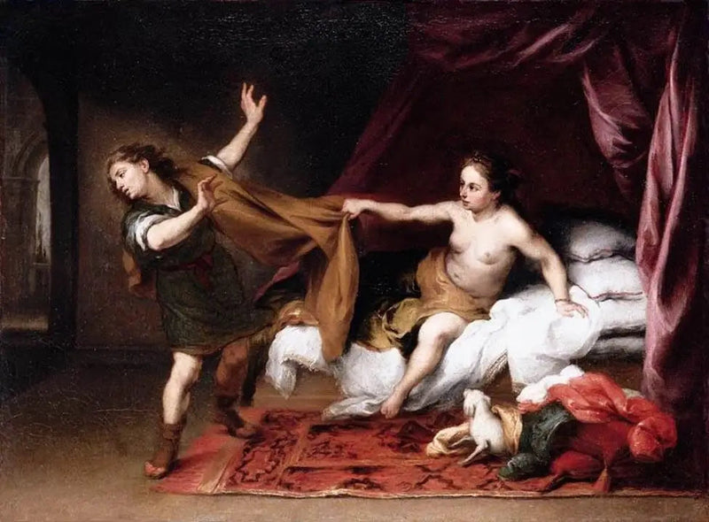 Josef og Putifars kone - Bartolomé Esteban Murillo

Source:
Joseph et la femme de Putiphar - Bartolomé Esteban Murillo