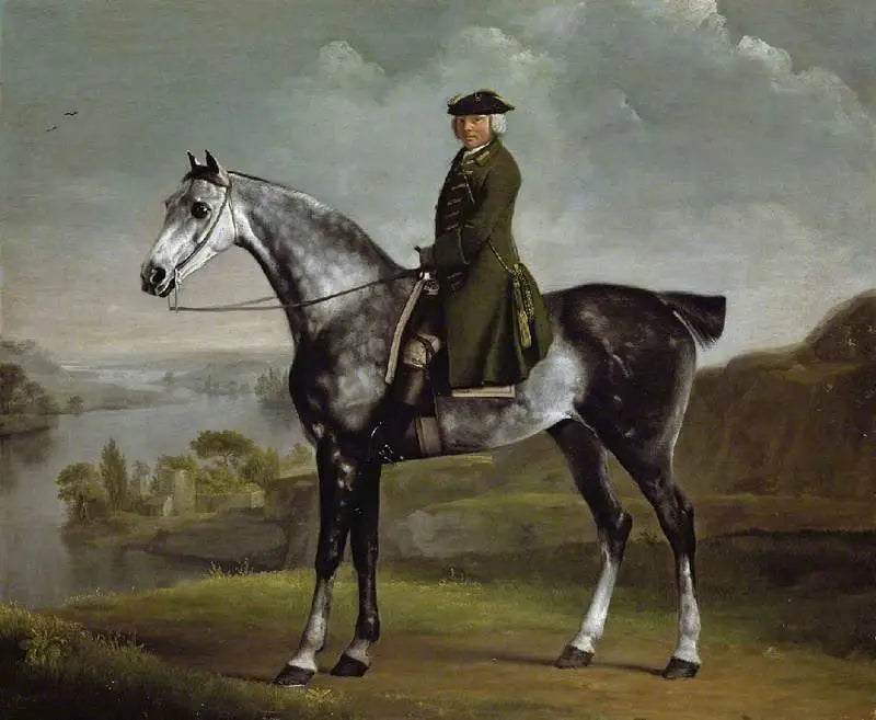 Joseph Smyth Esq, løytnant i Whittlebury-skogen, Northamptonshire, på en grå flekket hest - George Stubbs

Source:
Joseph Smyth Esq, lieutenant de Whittlebury Forest, Northamptonshire, sur un cheval gris pommelé - George Stubbs