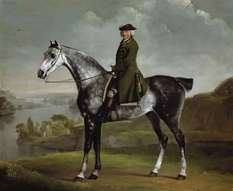 Joseph Smyth Esq, løytnant i Whittlebury-skogen, Northamptonshire, på en grå flekket hest - George Stubbs

Source:
Joseph Smyth Esq, lieutenant de Whittlebury Forest, Northamptonshire, sur un cheval gris pommelé - George Stubbs