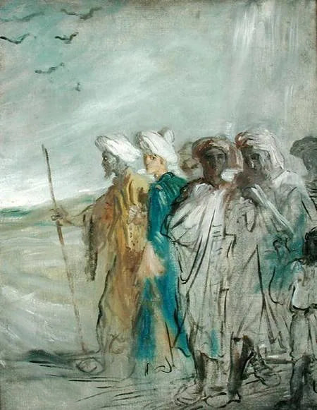 Josef solgt av sine brødre - Théodore Chassériau