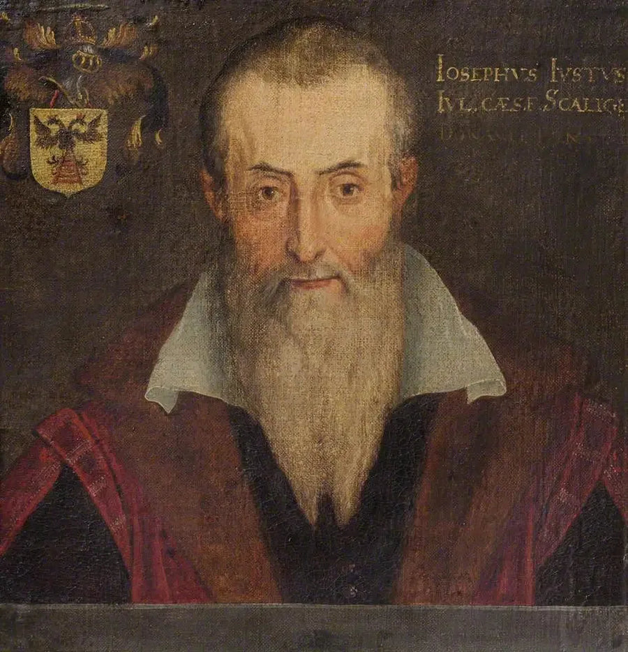 Josèphe Justus Scaliger (1540–1609), fransk religiøs leder og lærd - Paul Véronèse

Source:
Josèphe Justus Scaliger (1540–1609), chef religieux et érudit français - Paul Véronèse