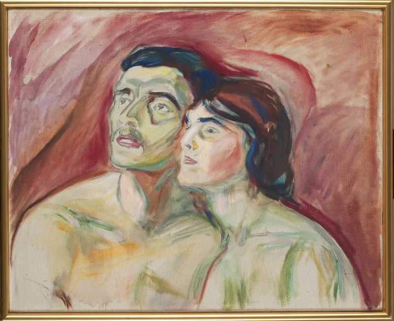 Kinn mot kinn - Edvard Munch