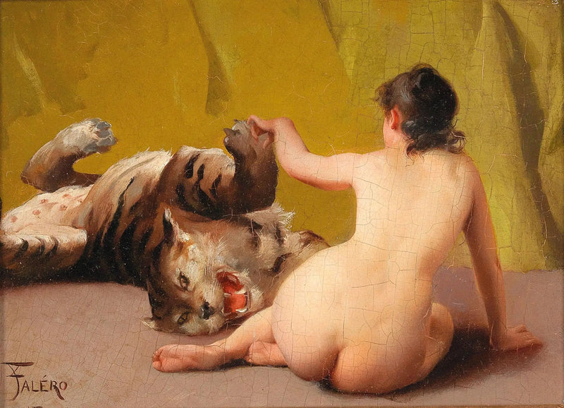 Leke med tigeren - Luis Ricardo Falero

Source:
Jouer avec le tigre - Luis Ricardo Falero