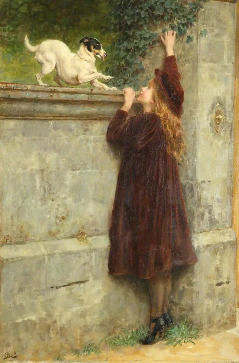 Leke med kameratene - Briton Rivière

Source:
Jouer avec les camarades - Briton Rivière