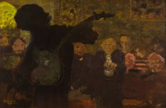 Banjo-spiller - Pierre Bonnard