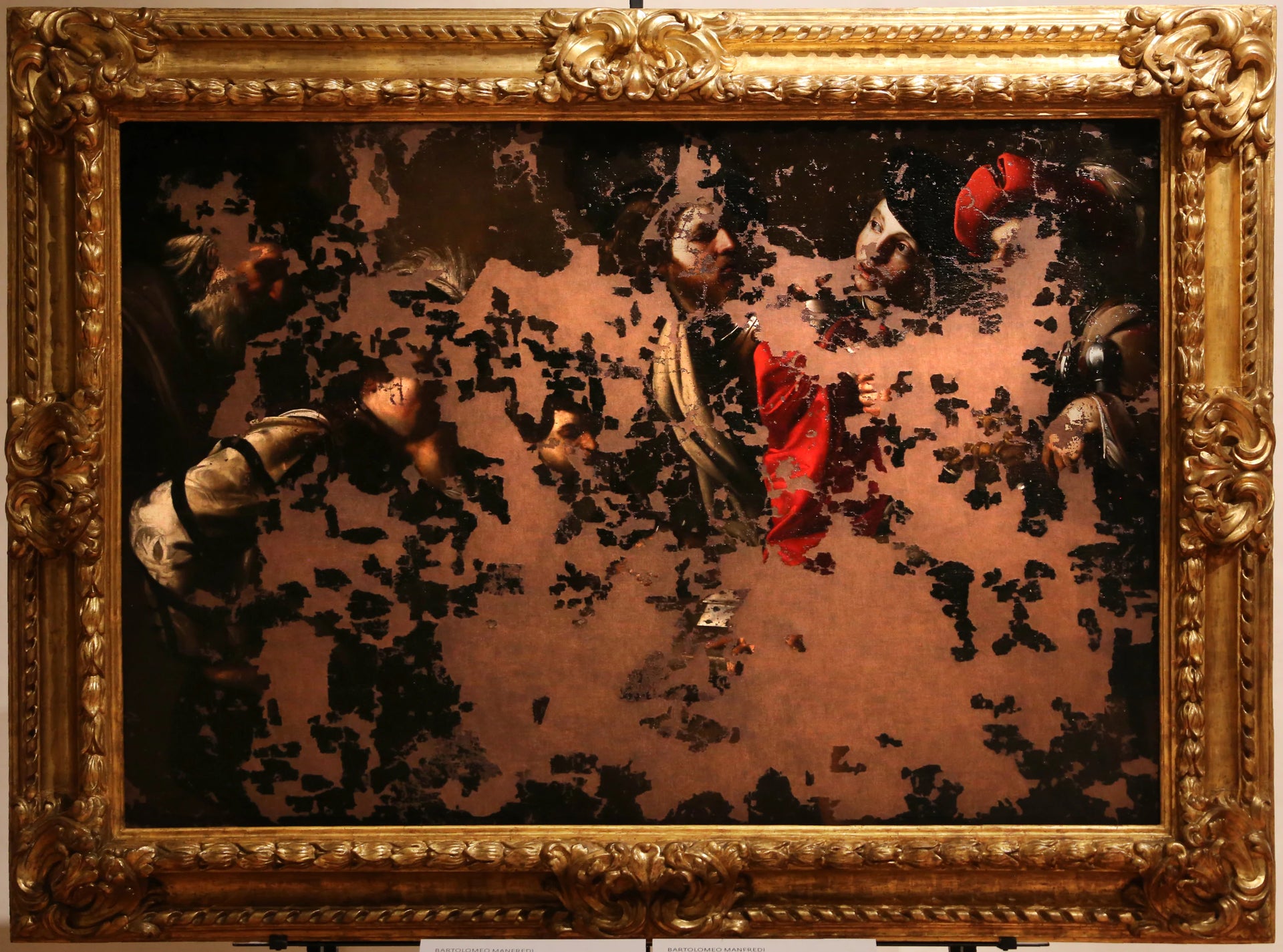 Les Joueurs de cartes - Bartolomeo Manfredi