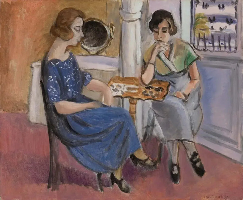 Dominospillere (Dominospillerne) - Henri Matisse