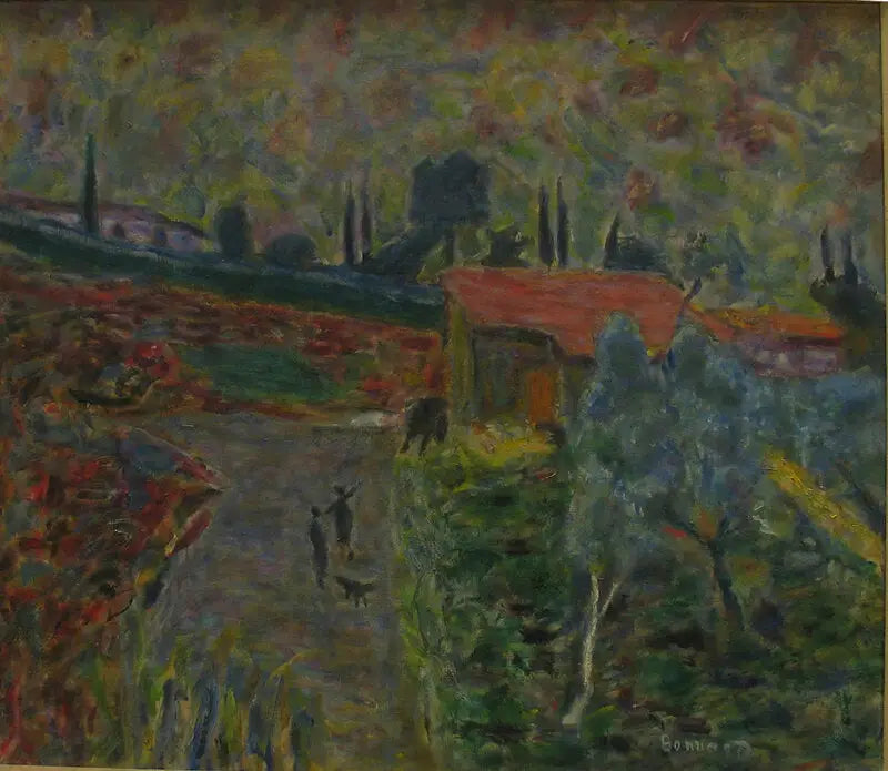 Regnværsdag i Cannet - Pierre Bonnard