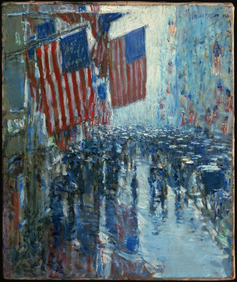 Regnværsdag, Fifth Avenue - Childe Hassam

Source:
Jour de pluie, Cinquième Avenue - Childe Hassam