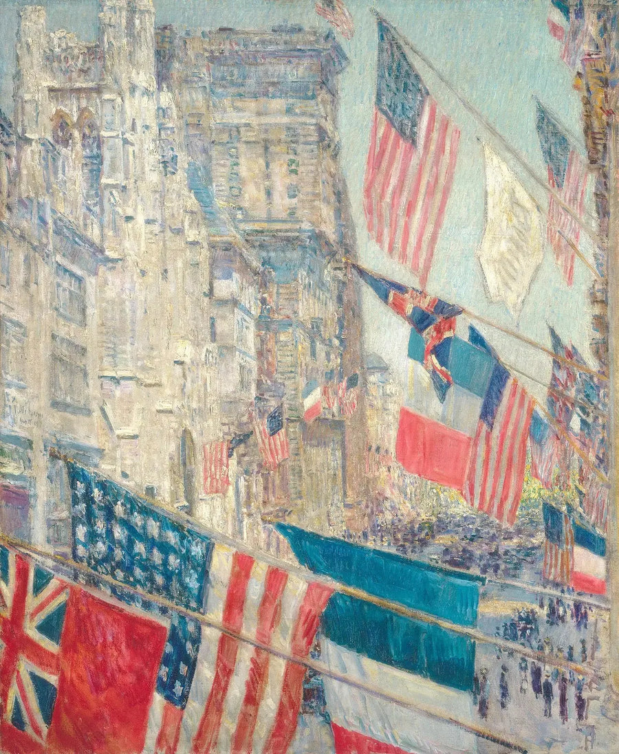 Allierte dag, mai 1917 - Childe Hassam

Source:
Jour des Alliés, mai 1917 - Childe Hassam