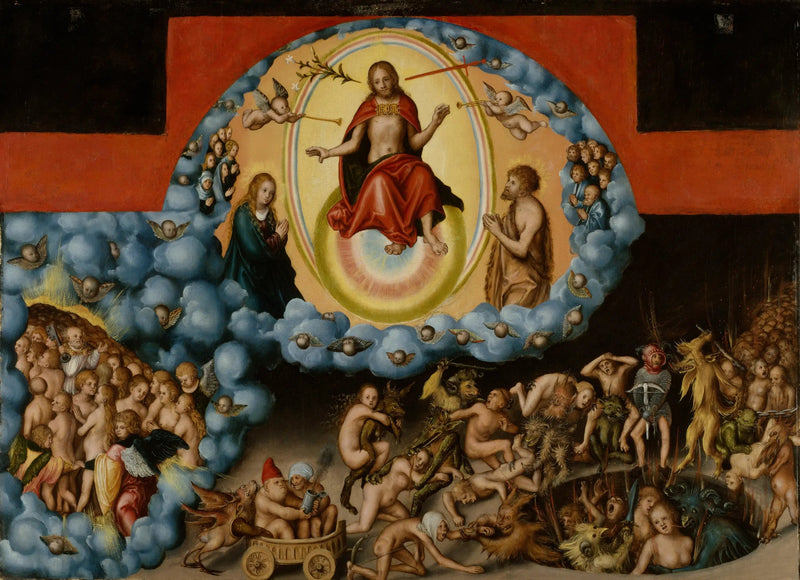 Dommedag - Lucas Cranach den eldre