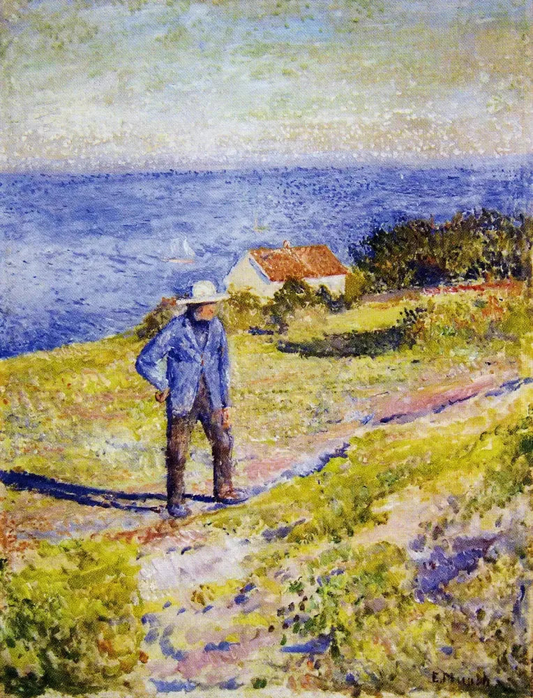Solfylt dag i Åsgårdstrand - Edvard Munch