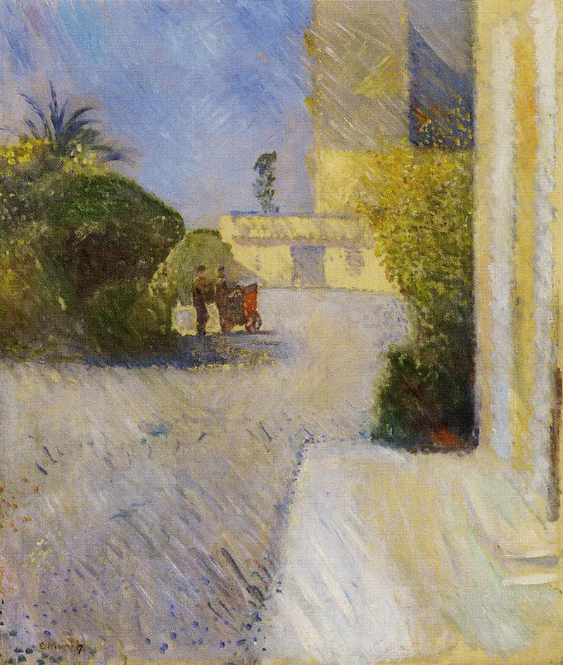 Solfylt dag i Nice - Edvard Munch