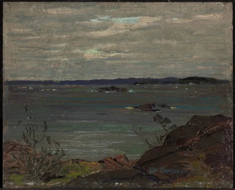 Grå dag, Gigantens grav - Tom Thomson

Source:
Jour gris, Tombeau du géant - Tom Thomson