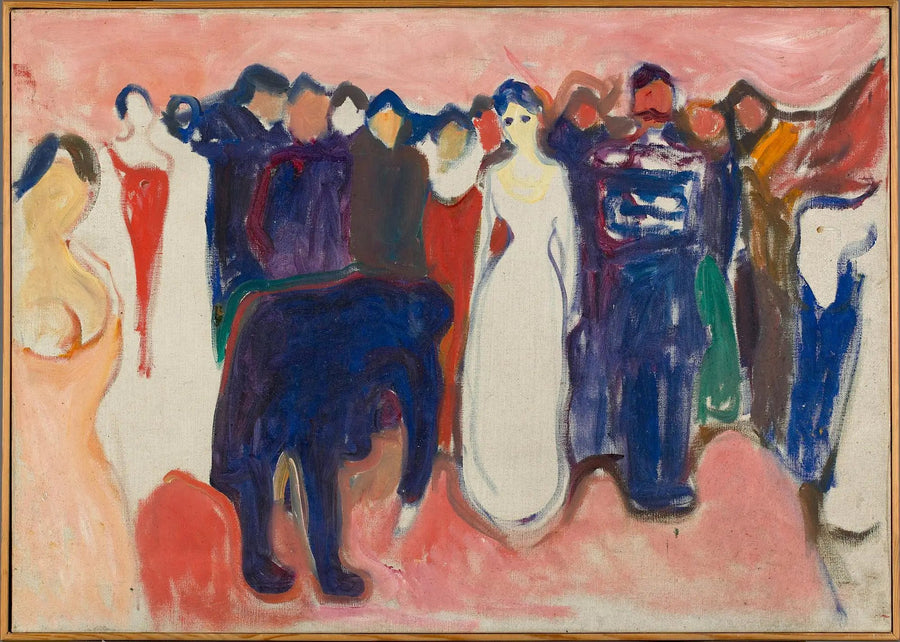 Glad Selskap - Edvard Munch