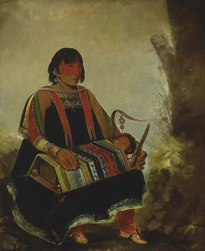 Jú-ah-kís-gaw, kvinne med sitt barn i en vugge - George Catlin

Source:
Jú-ah-kís-gaw, Femme avec son enfant dans un berceau - George Catlin