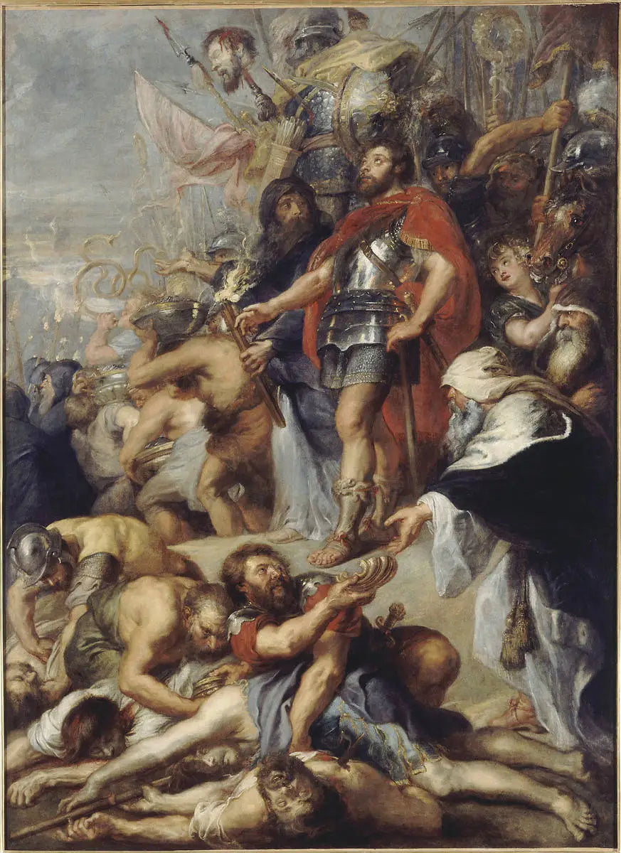 Judas Macchabée som ber for de avdøde - Peter Paul Rubens