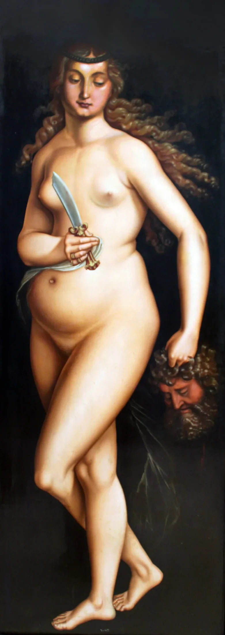 Judith med Holofernes' hode - Hans Baldung Grien
