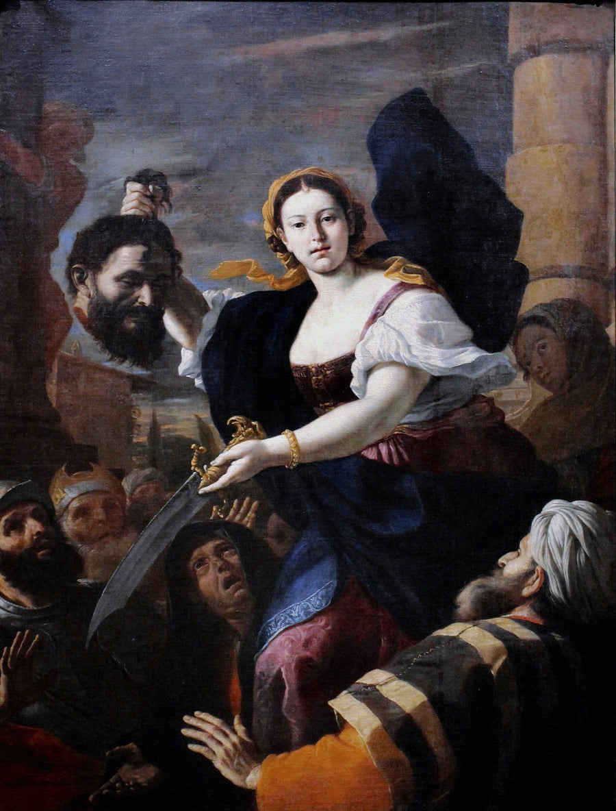 Judith med Holofernes' hode - Mattia Preti