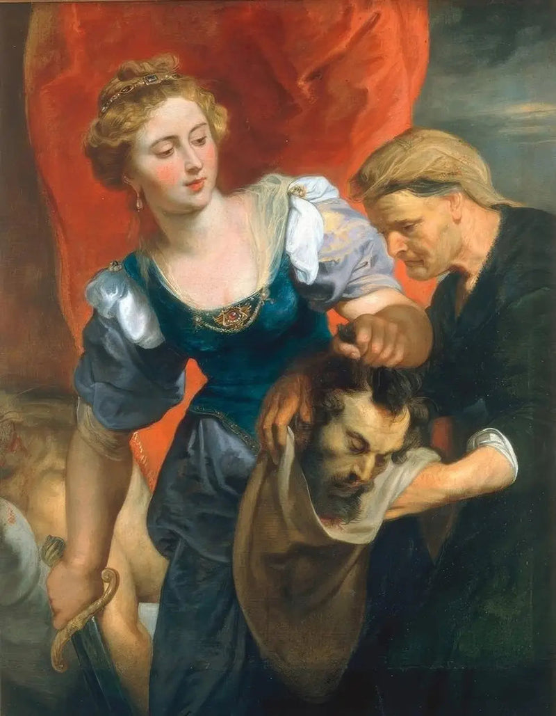 Judith med Holofernes' hode - Peter Paul Rubens