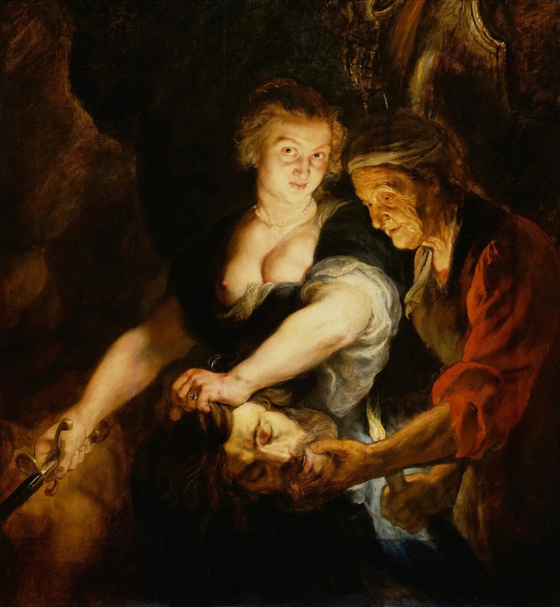 Judith med Holofernes' hode - Peter Paul Rubens