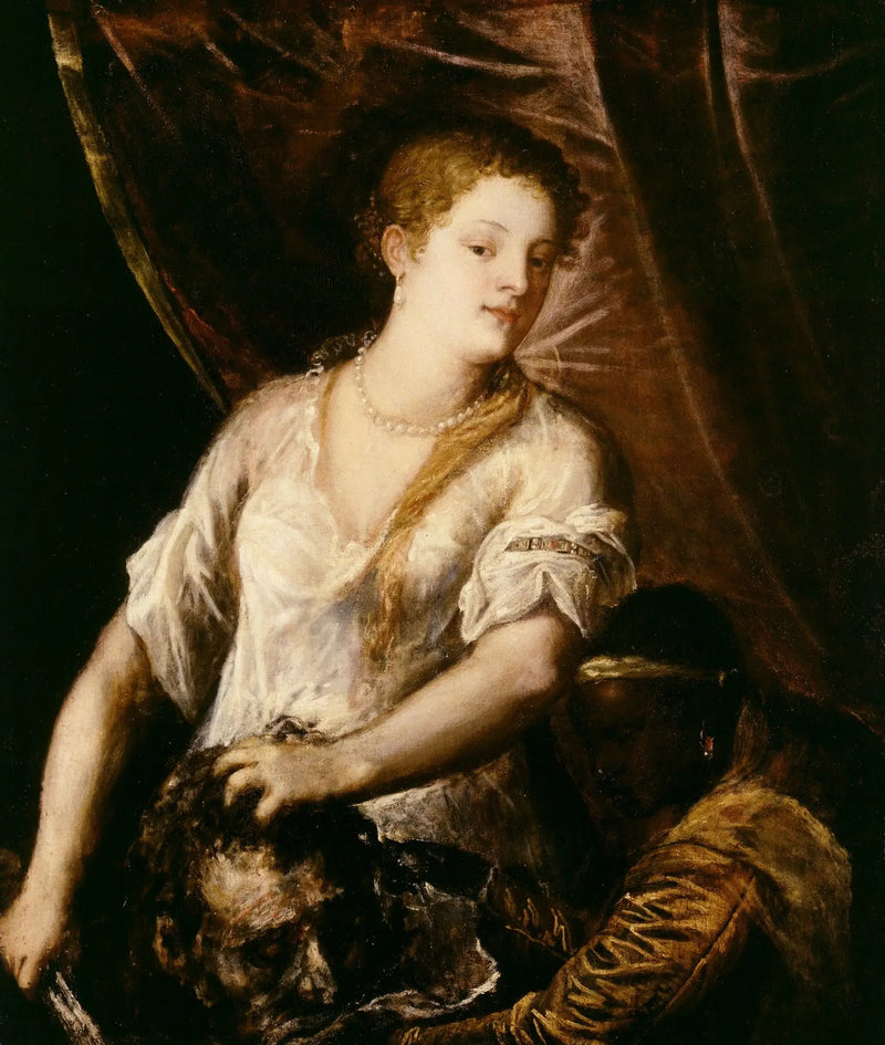 Judith med Holofernes' hode - Titian