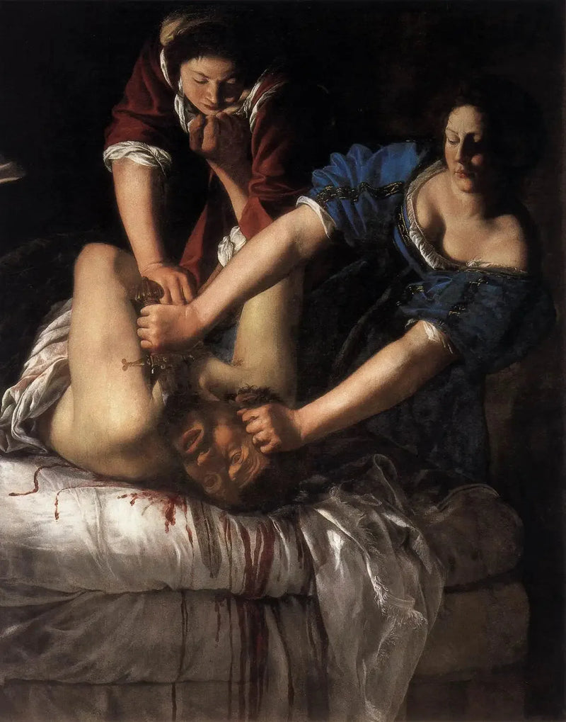 Judith halshugger Holofornes - Artemisia Gentileschi